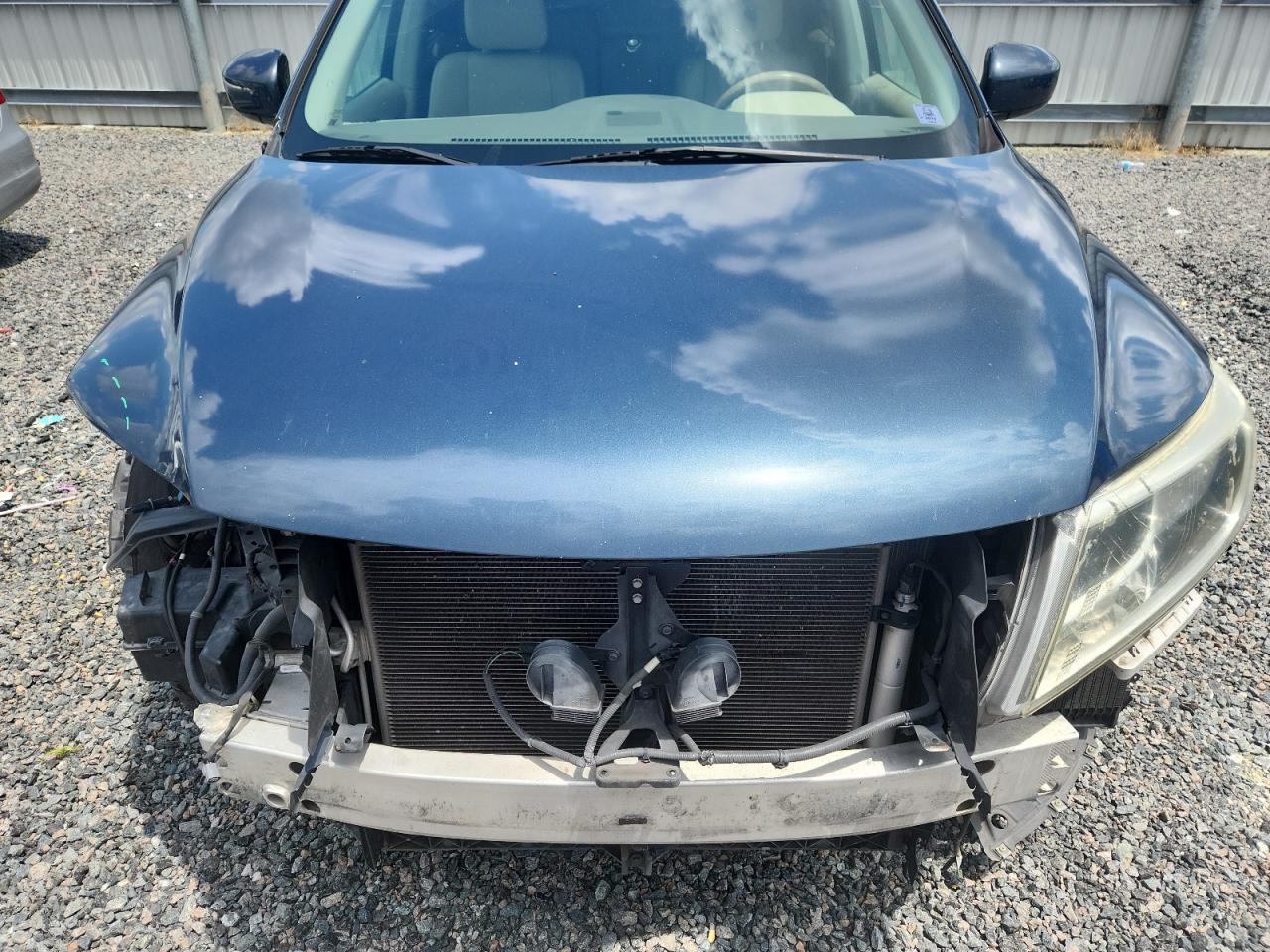 2014 Nissan Pathfinder Sl Синий vin: 5N1AR2MN7EC638999