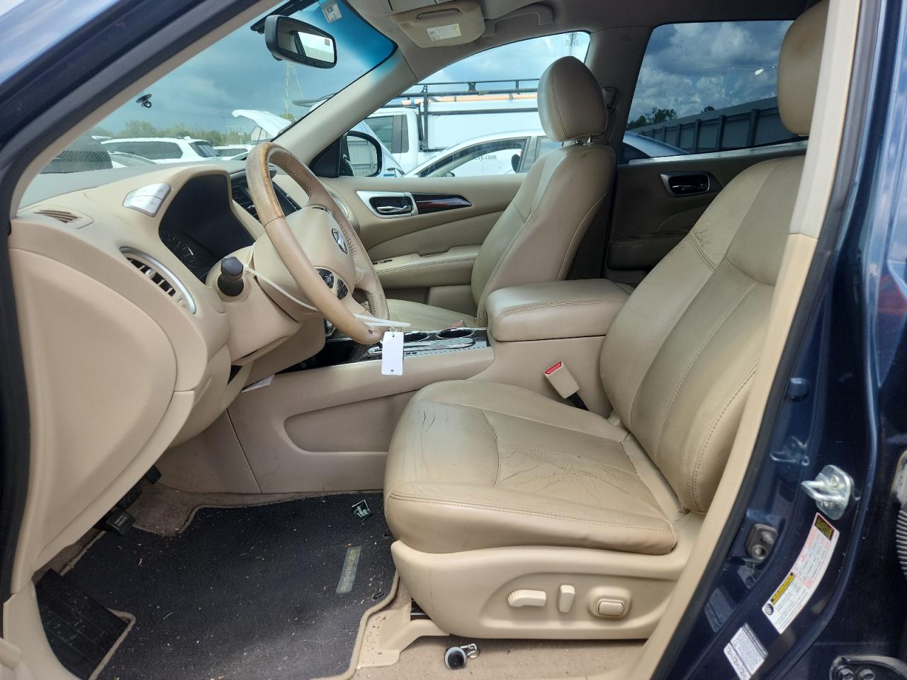 2014 Nissan Pathfinder Sl Синий vin: 5N1AR2MN7EC638999