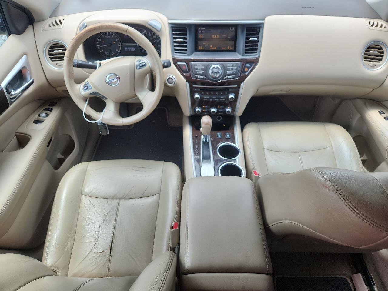 2014 Nissan Pathfinder Sl Синий vin: 5N1AR2MN7EC638999