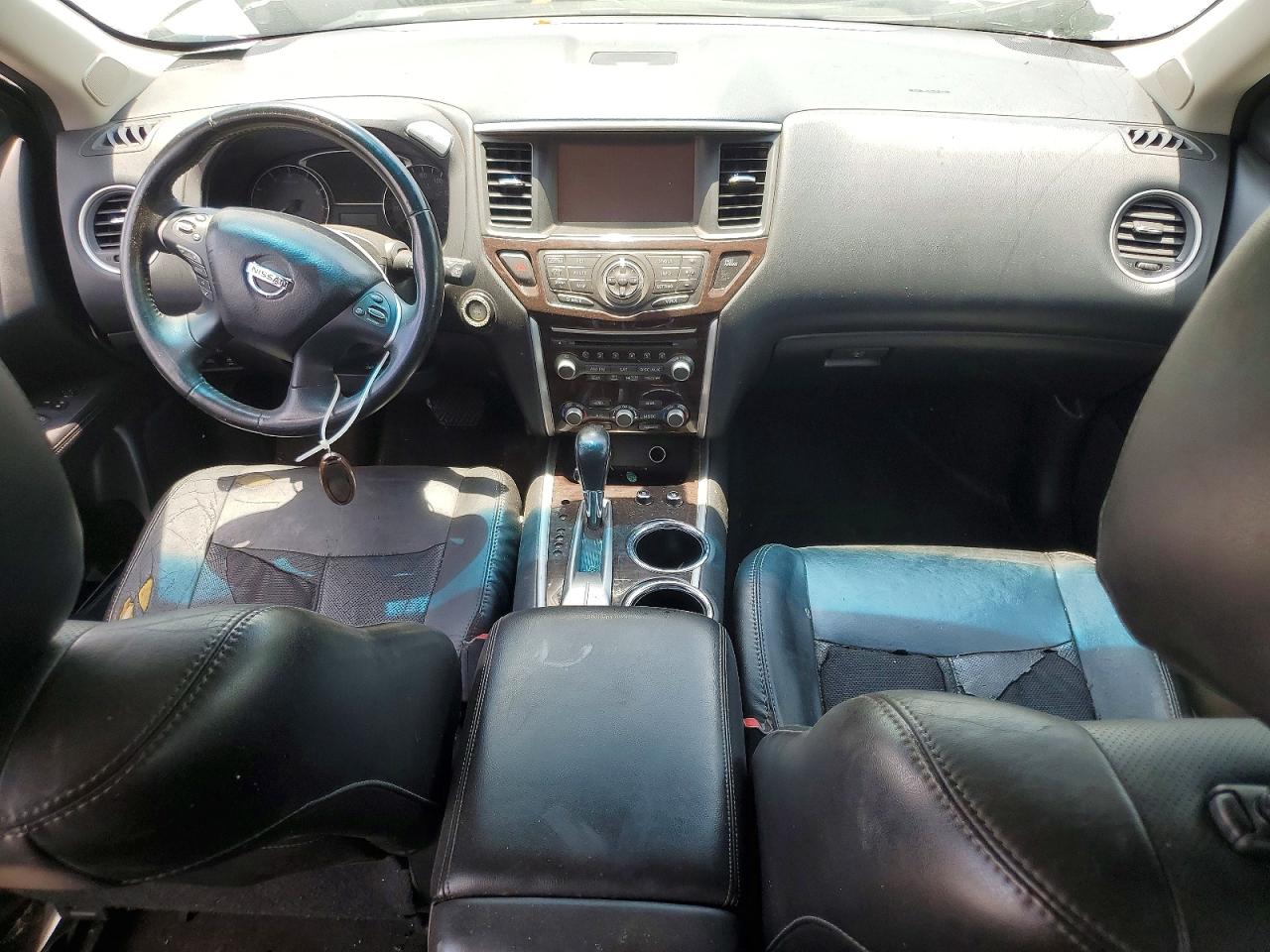 2014 Nissan Pathfinder Platinum Серый vin: 5N1AR2MN7EC650926