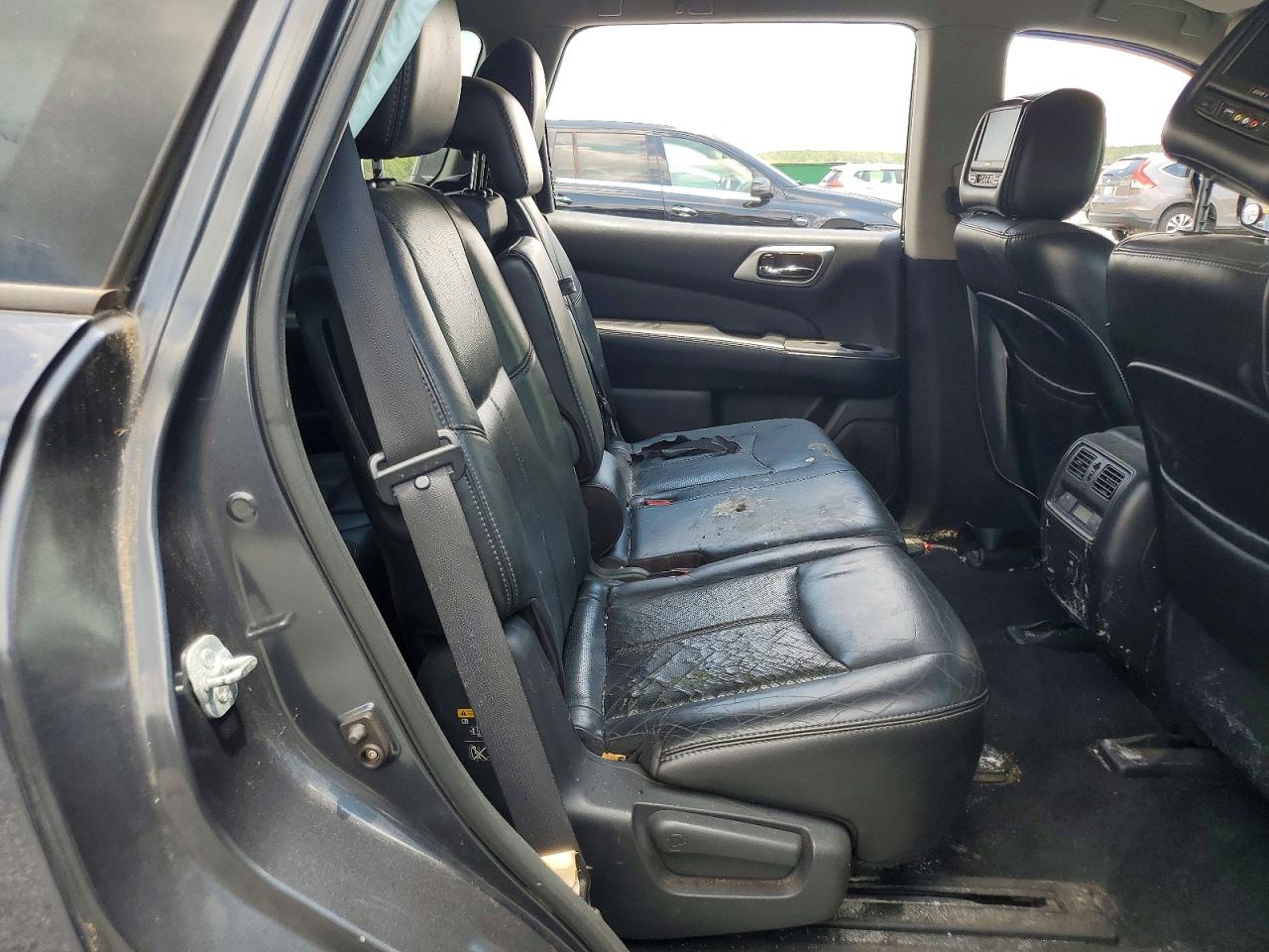 2014 Nissan Pathfinder Platinum Серый vin: 5N1AR2MN7EC650926