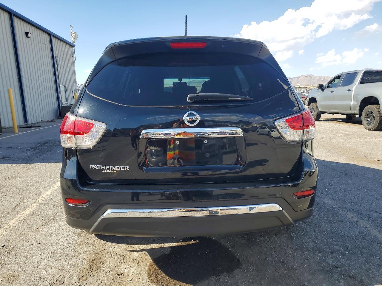 2014 Nissan Pathfinder S Black vin: 5N1AR2MN7EC681481