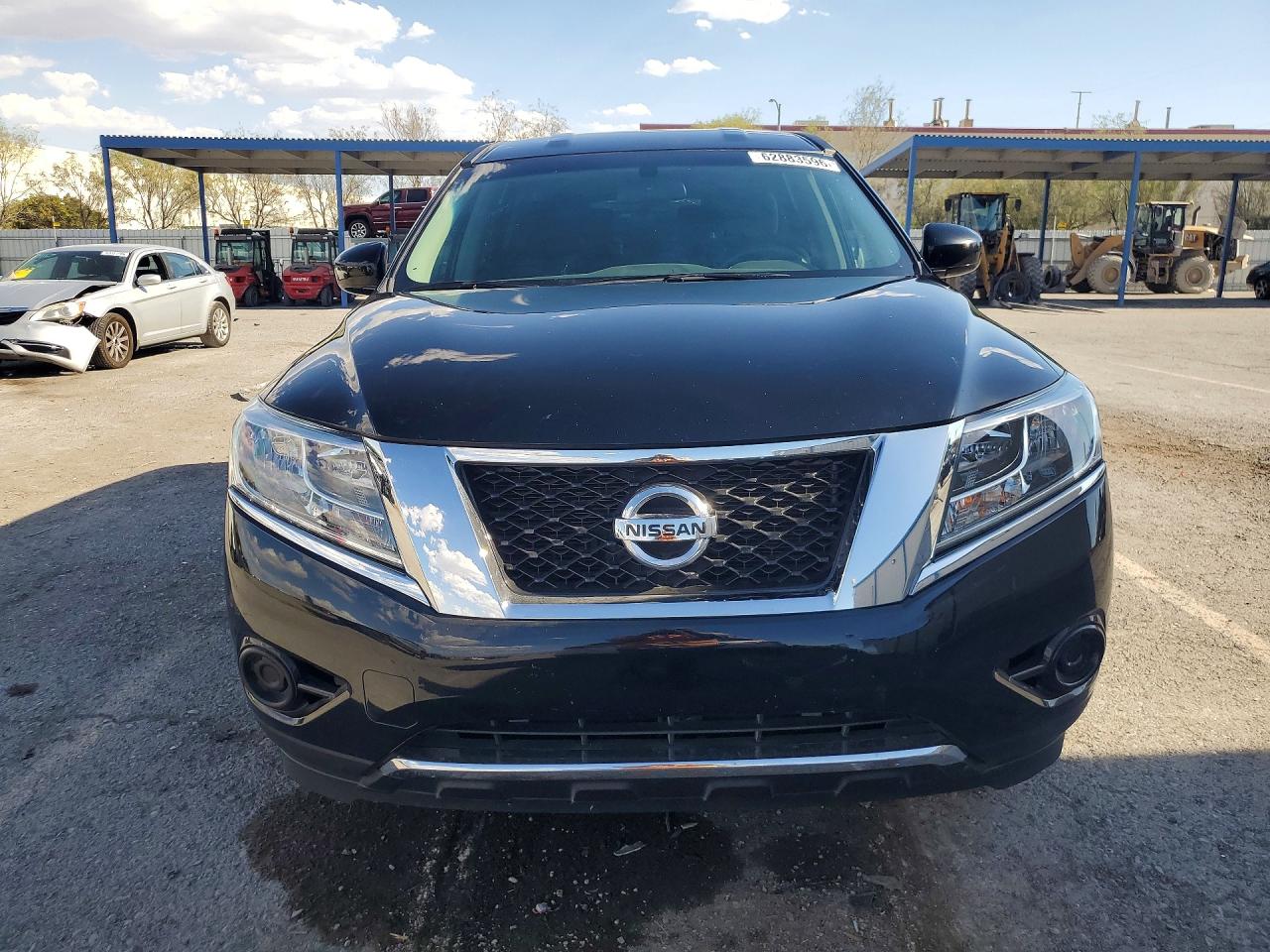 2014 Nissan Pathfinder S Black vin: 5N1AR2MN7EC681481