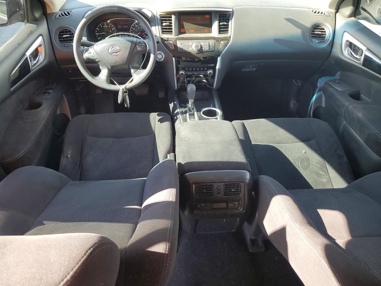 2014 Nissan Pathfinder S Black vin: 5N1AR2MN7EC681481