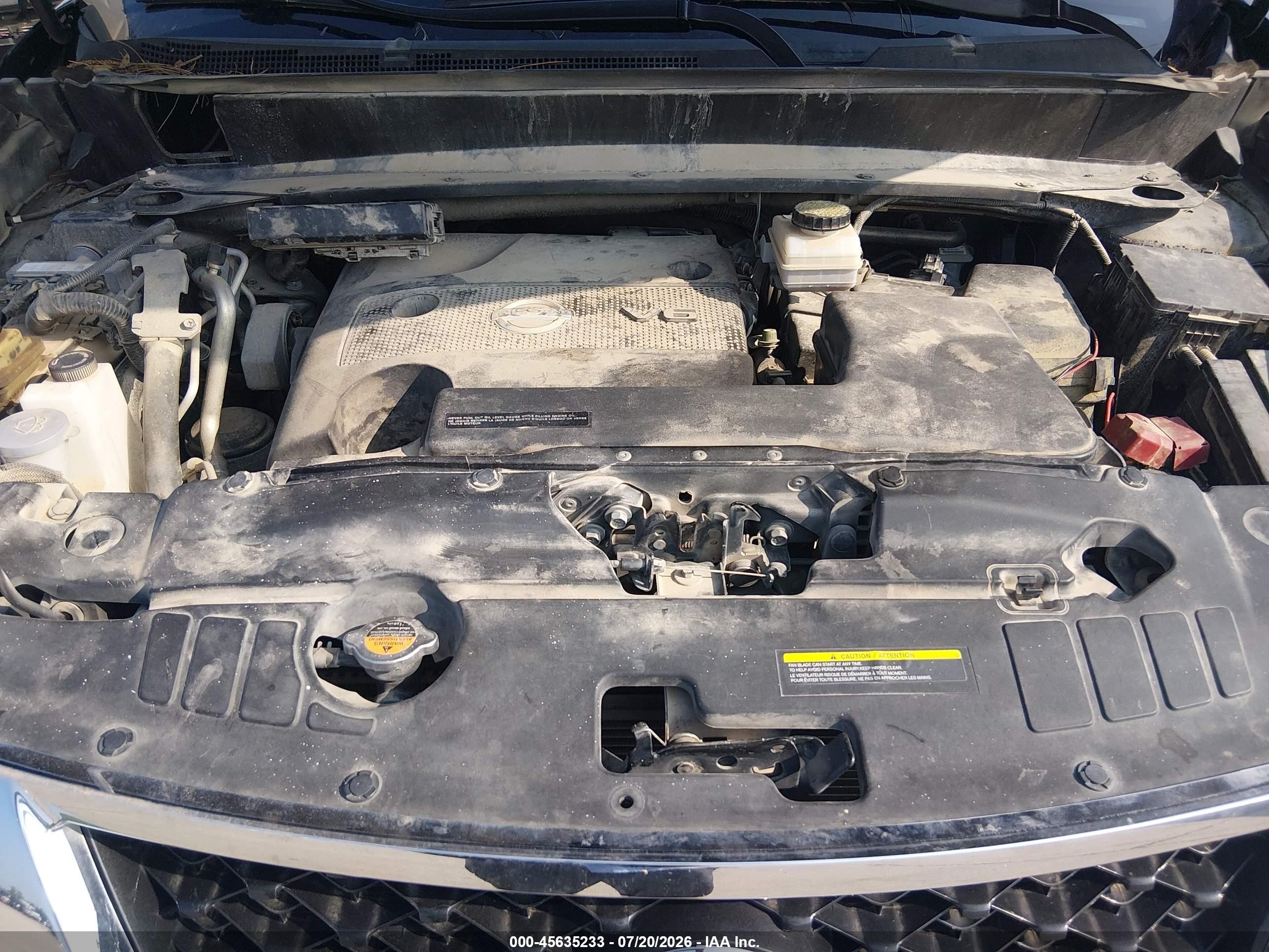 2014 Nissan Pathfinder Sl Black vin: 5N1AR2MN7EC694408