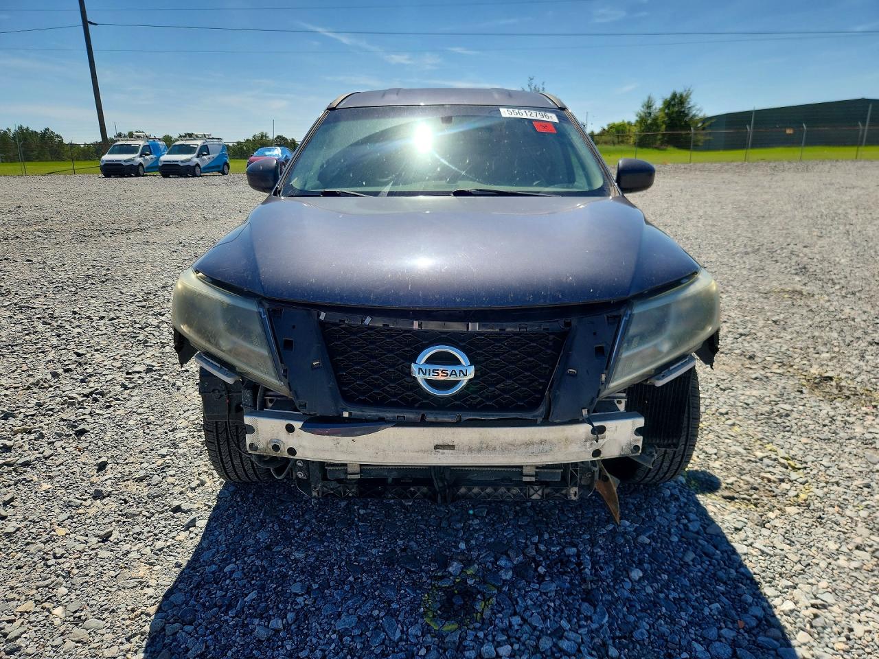 2014 Nissan Pathfinder S Gray vin: 5N1AR2MN7EC697454