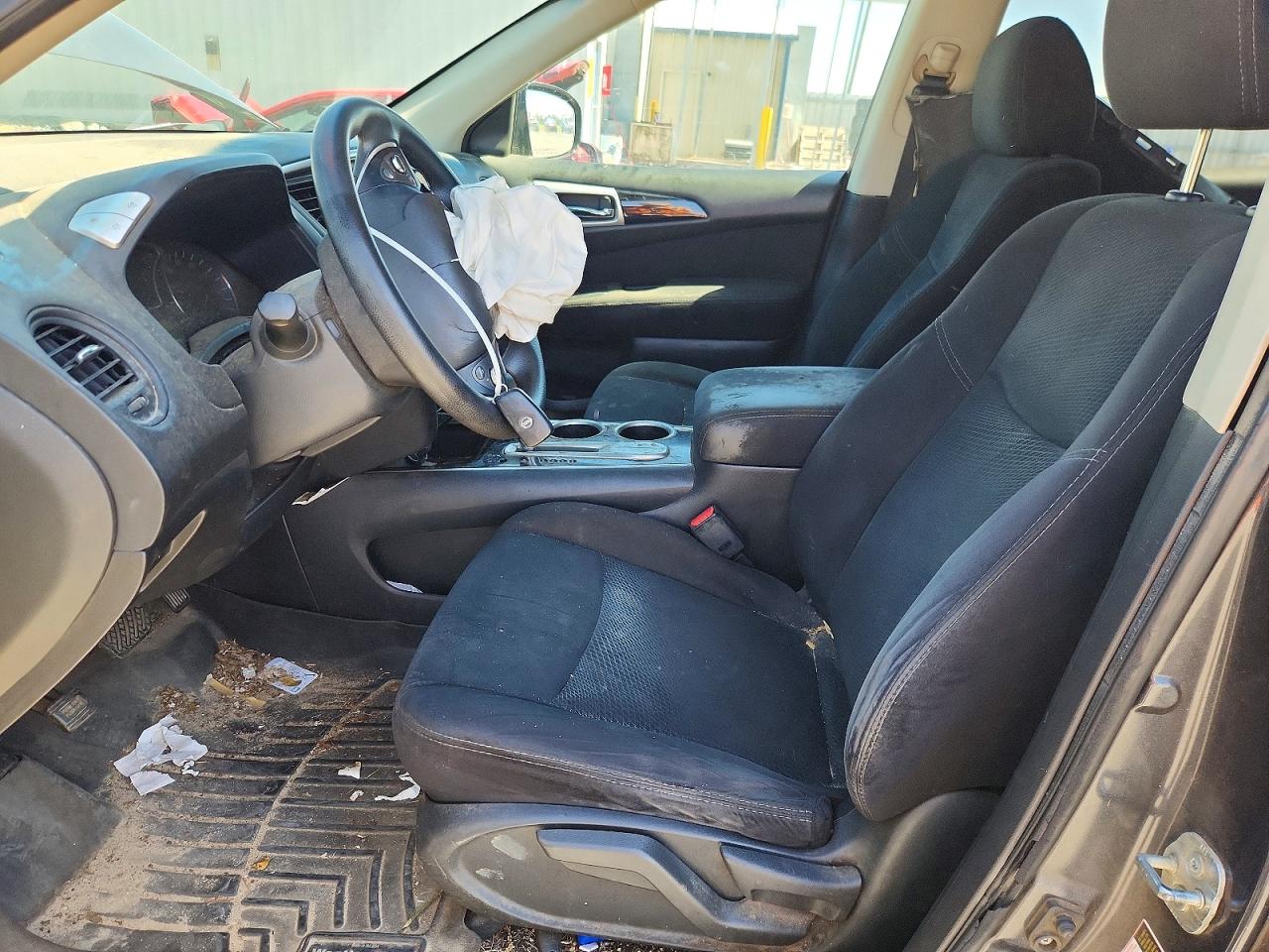 2014 Nissan Pathfinder S Gray vin: 5N1AR2MN7EC697454
