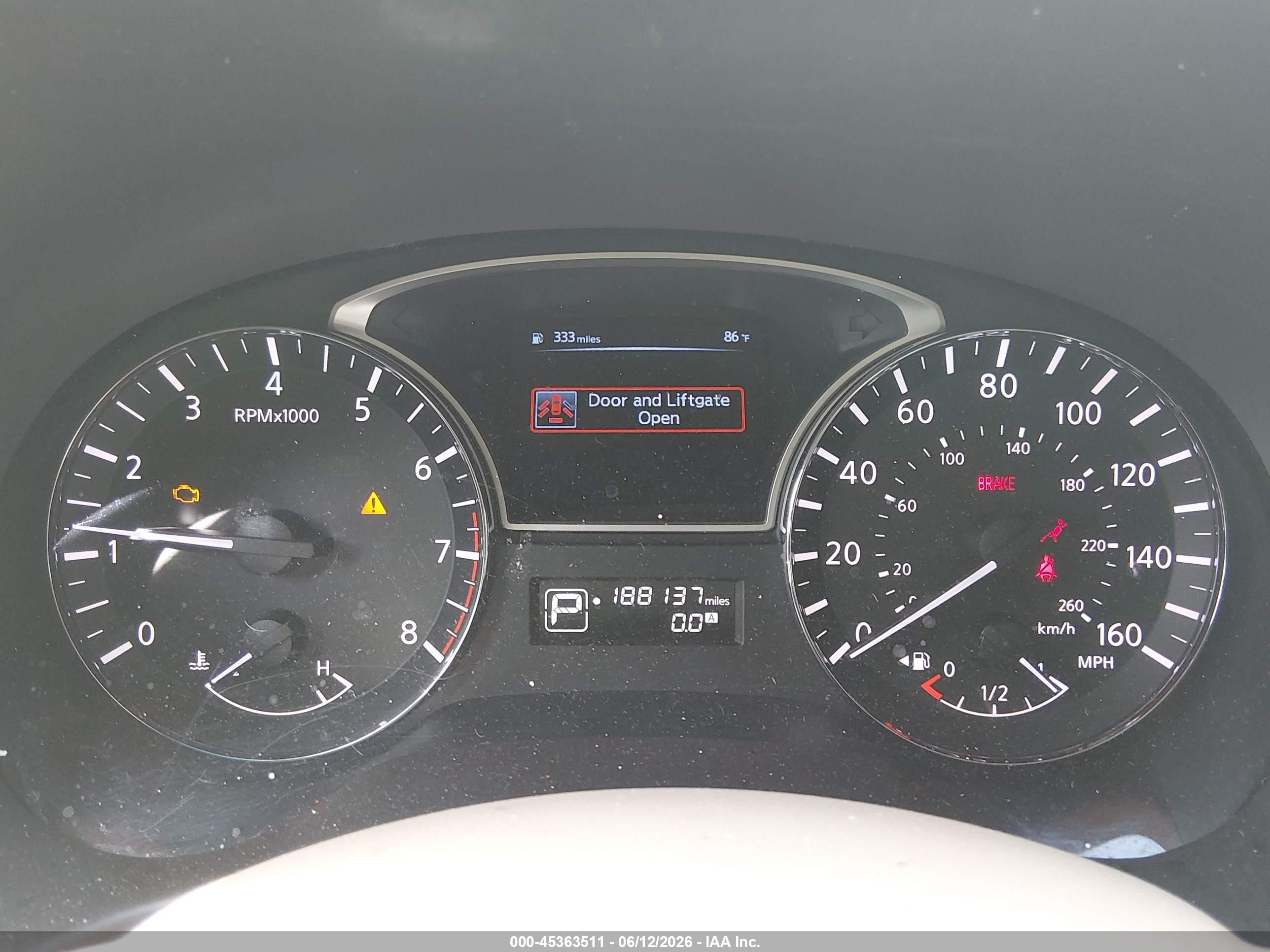 2014 Nissan Pathfinder Platinum White vin: 5N1AR2MN7EC699334