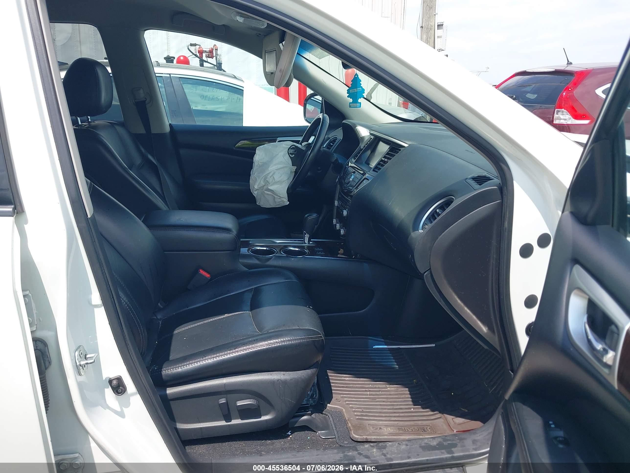 2014 Nissan Pathfinder Sl Белый vin: 5N1AR2MN7EC727441