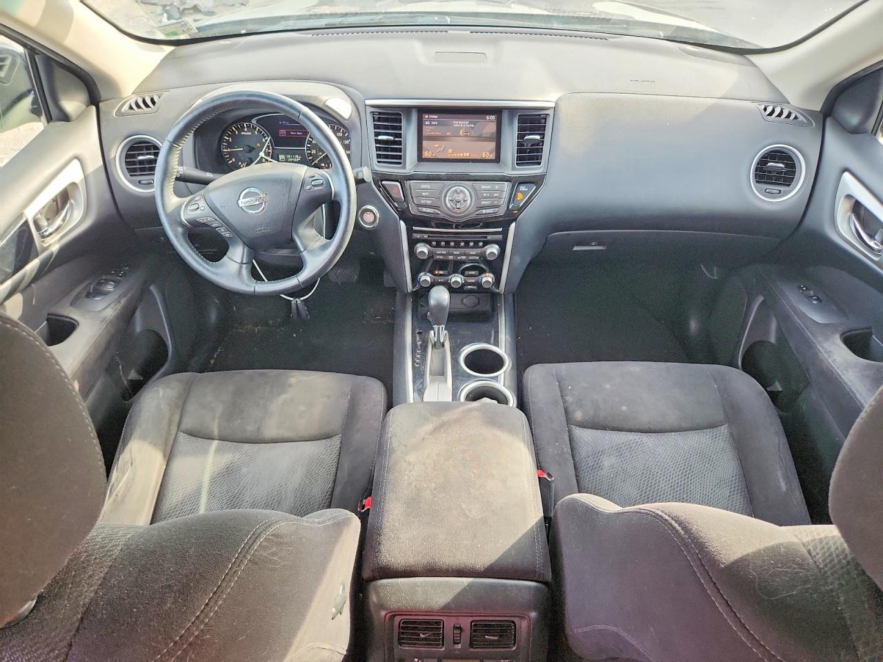 2014 Nissan Pathfinder Sv Gray vin: 5N1AR2MN7EC727648