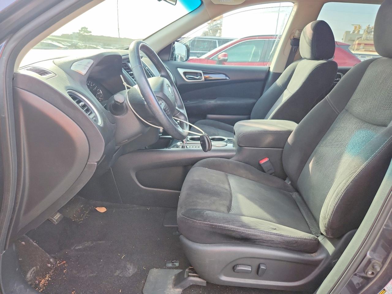 2014 Nissan Pathfinder Sv Gray vin: 5N1AR2MN7EC727648