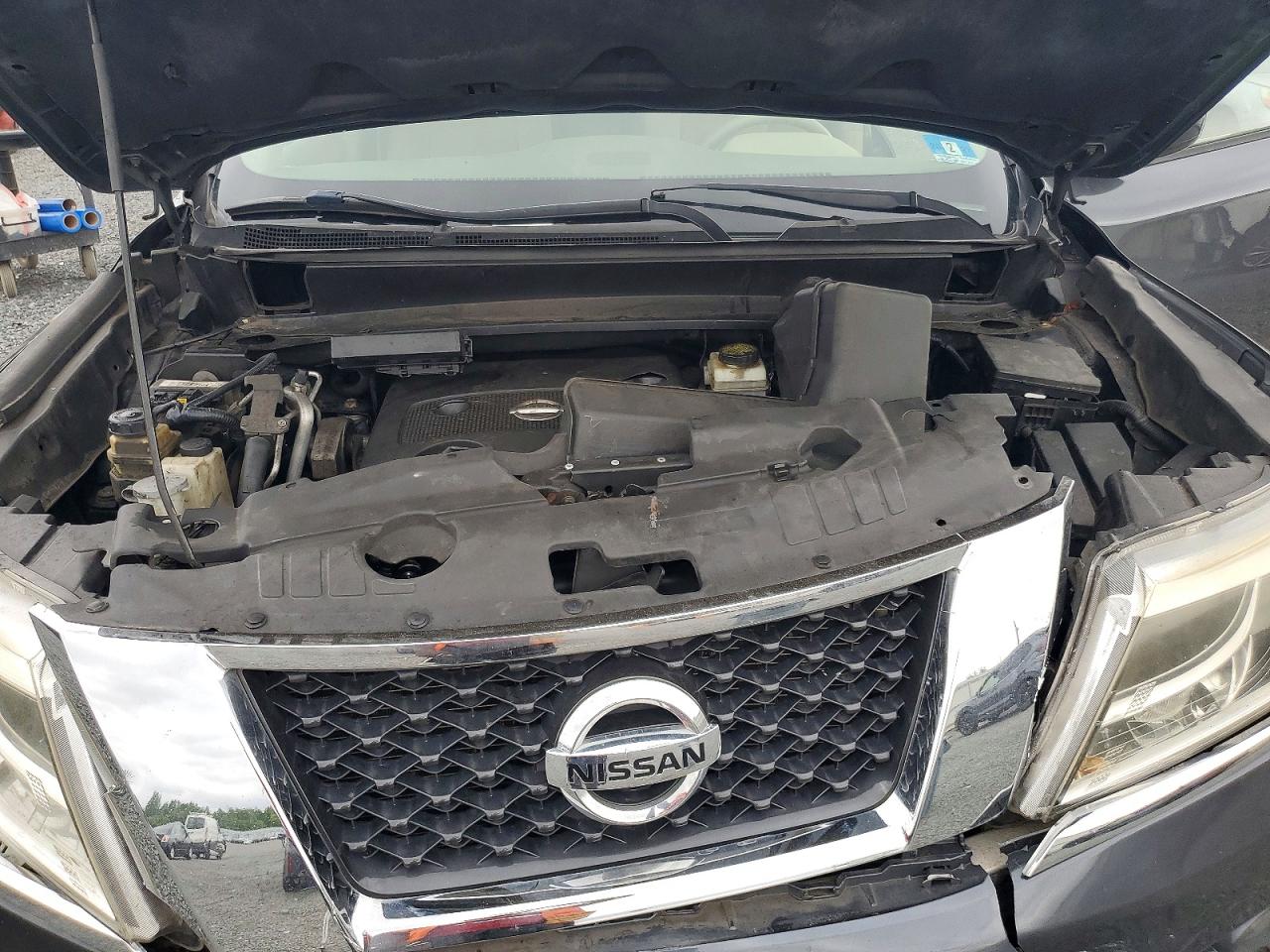 2014 Nissan Pathfinder S Gray vin: 5N1AR2MN7EC734891