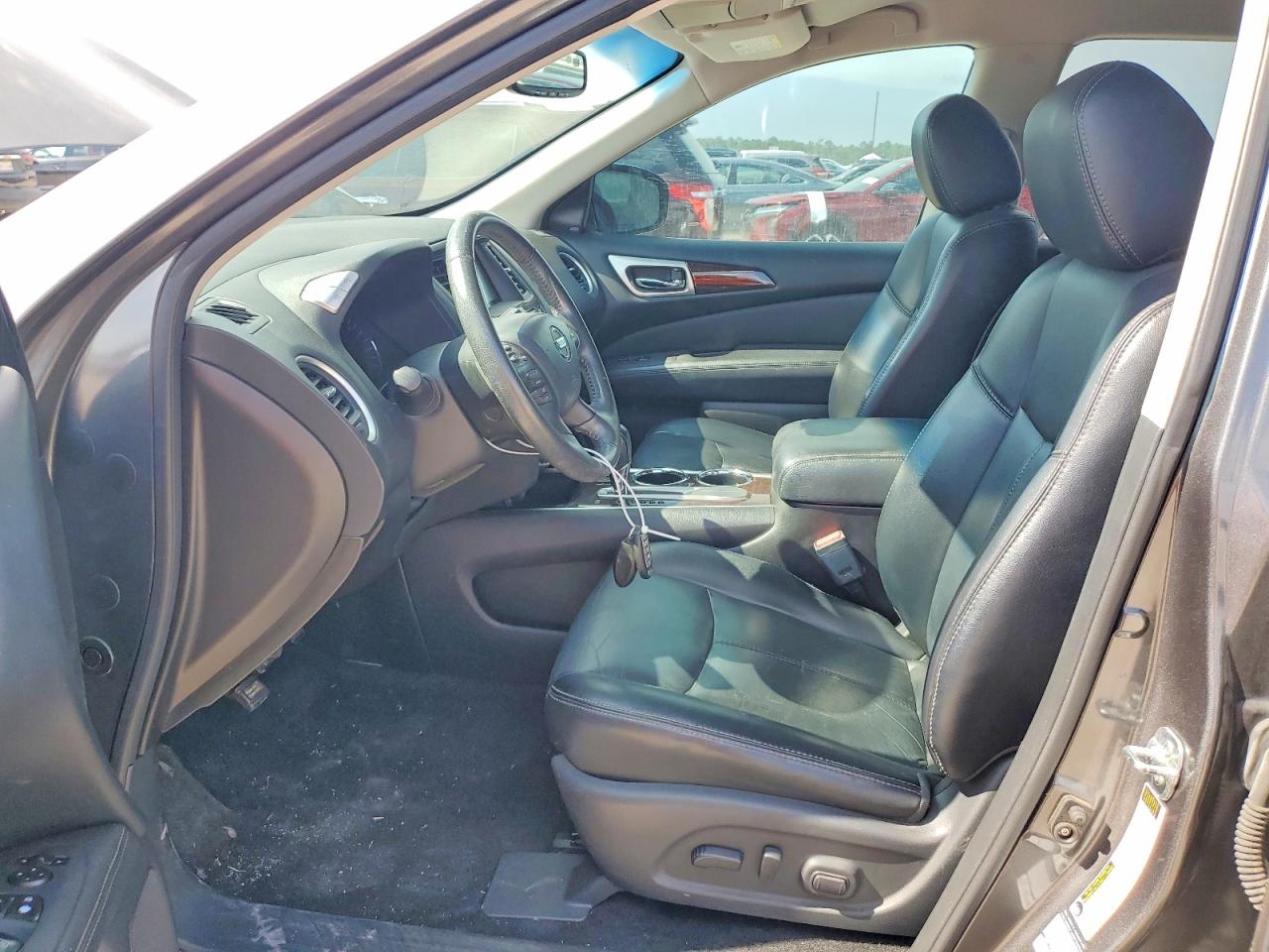 2015 Nissan Pathfinder Sl Серый vin: 5N1AR2MN7FC611285