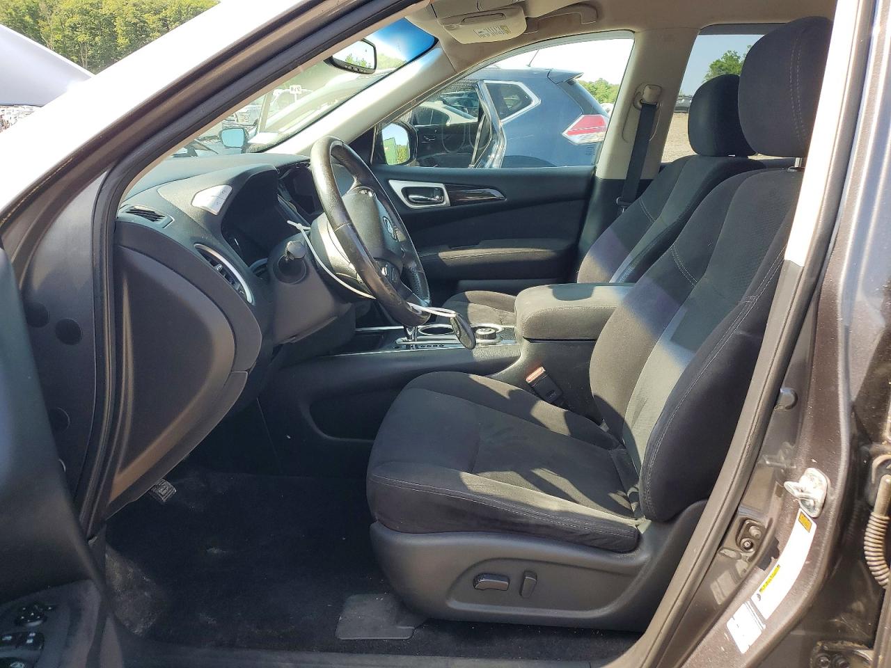 2015 Nissan Pathfinder S Gray vin: 5N1AR2MN7FC613375