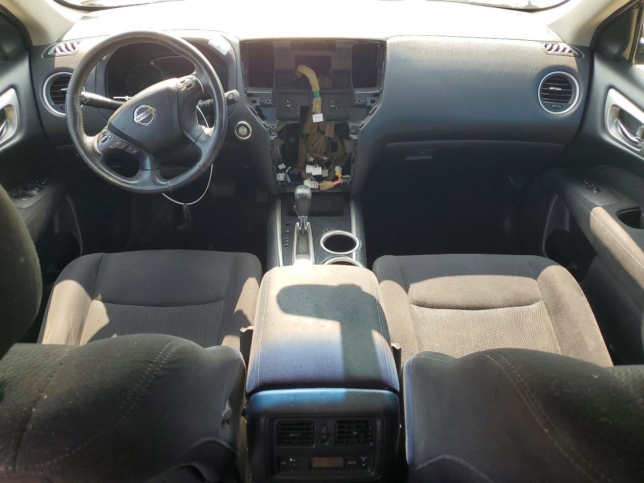 2015 Nissan Pathfinder S Gray vin: 5N1AR2MN7FC613375
