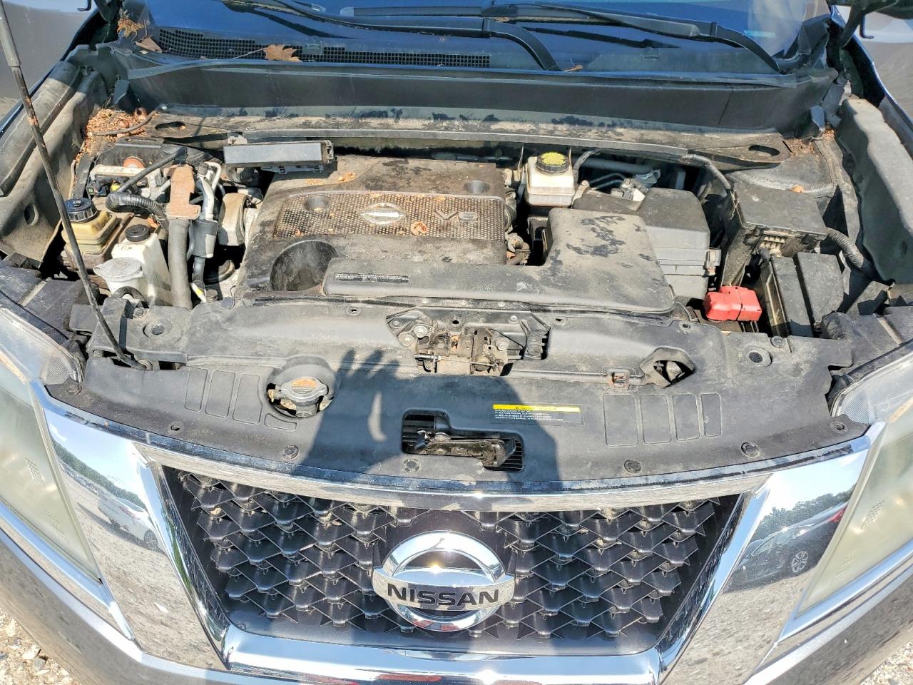 2015 Nissan Pathfinder S Gray vin: 5N1AR2MN7FC613375