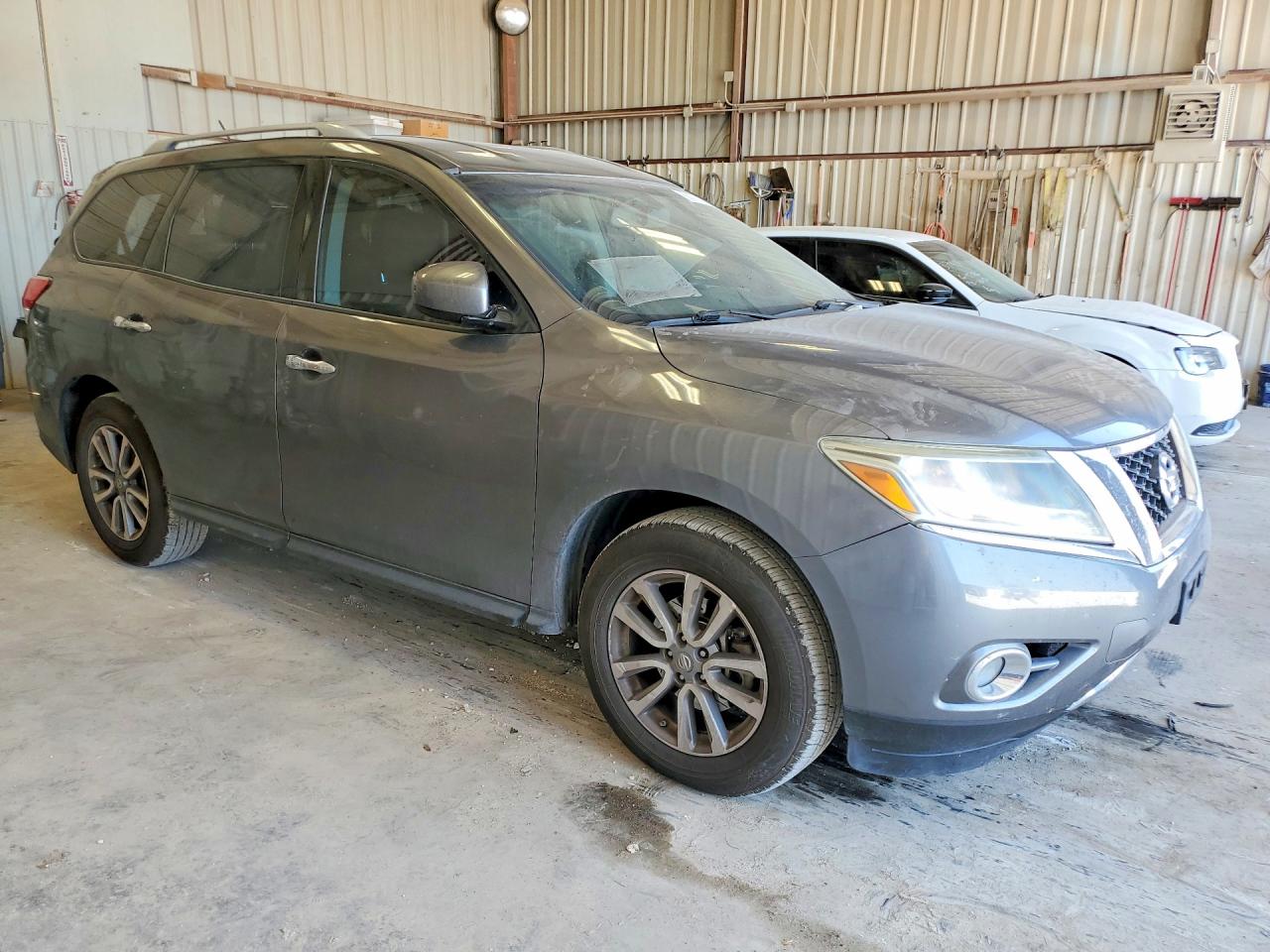 2015 Nissan Pathfinder Gray vin: 5N1AR2MN7FC618401