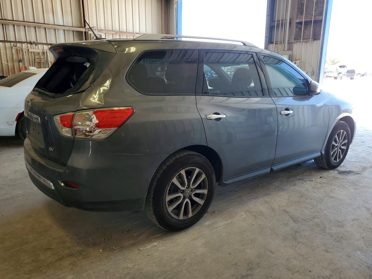 2015 Nissan Pathfinder Gray vin: 5N1AR2MN7FC618401