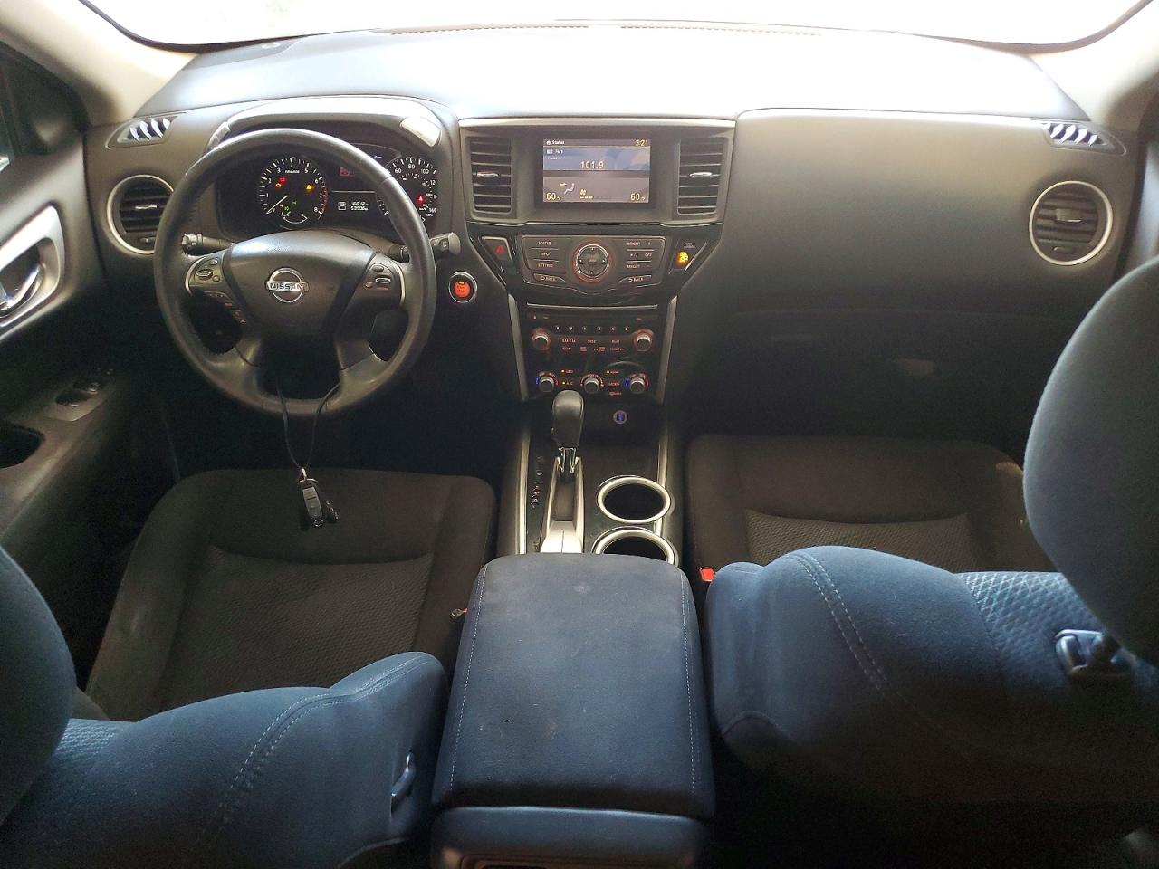 2015 Nissan Pathfinder Gray vin: 5N1AR2MN7FC618401