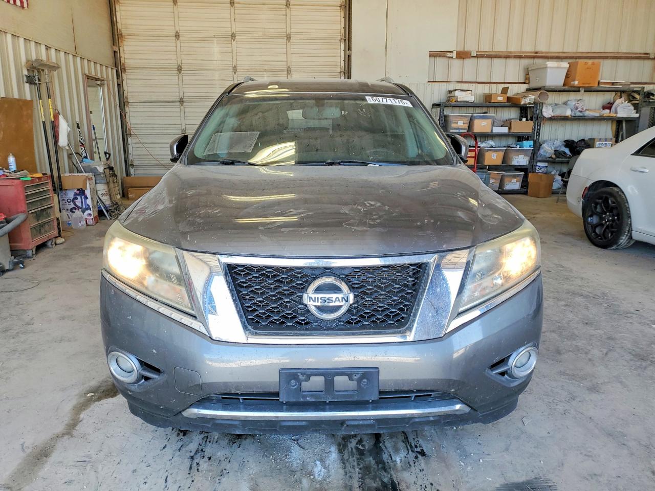 2015 Nissan Pathfinder Gray vin: 5N1AR2MN7FC618401