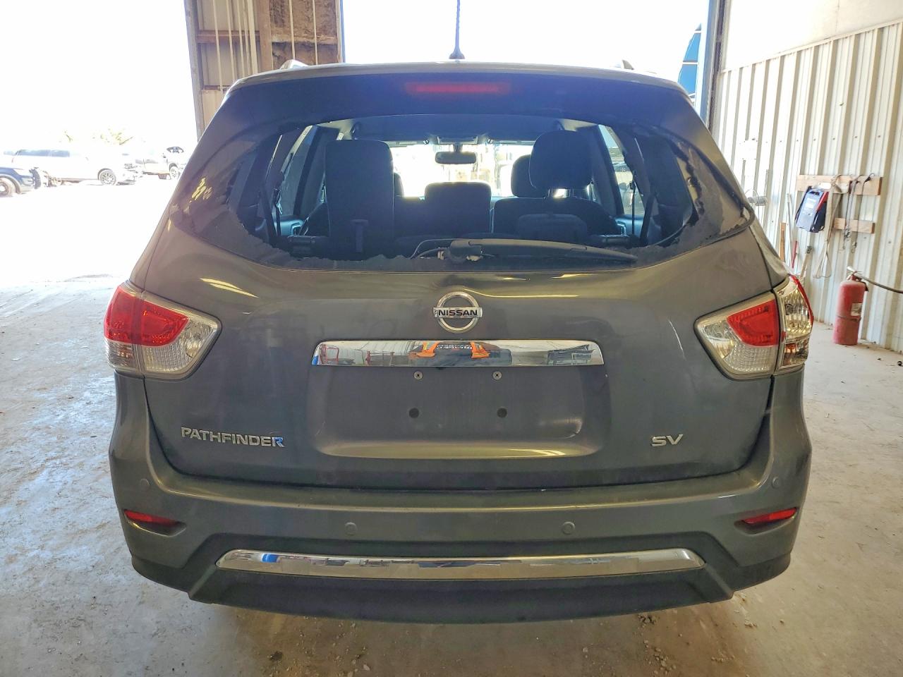 2015 Nissan Pathfinder Gray vin: 5N1AR2MN7FC618401