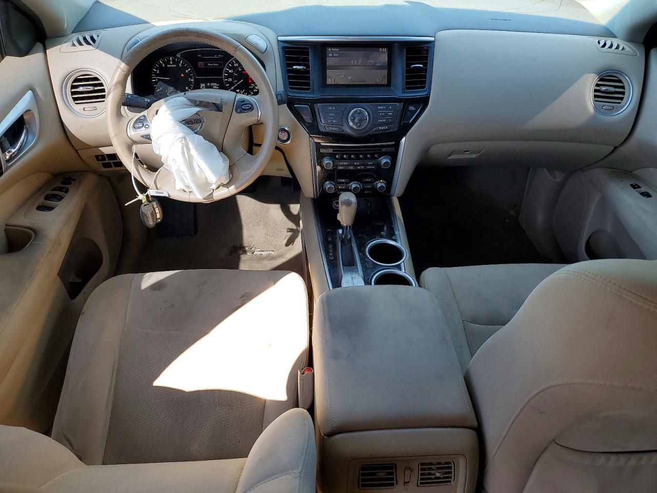 2015 Nissan Pathfinder Sv Charcoal vin: 5N1AR2MN7FC627356
