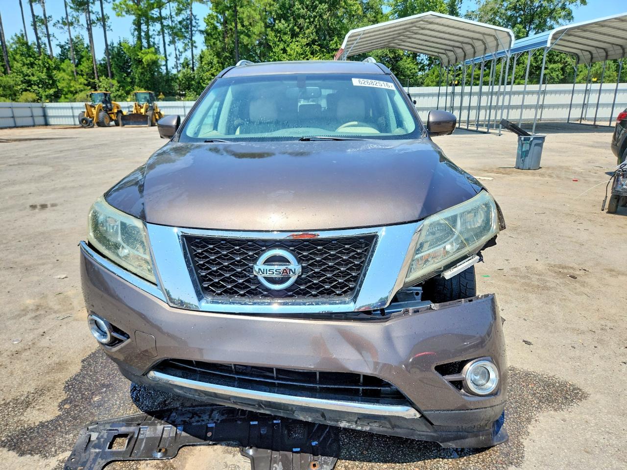 2015 Nissan Pathfinder Sl Gray vin: 5N1AR2MN7FC643900