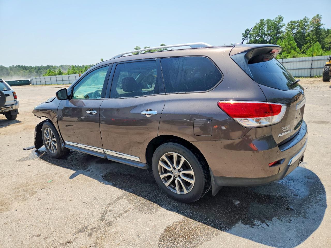 2015 Nissan Pathfinder Sl Gray vin: 5N1AR2MN7FC643900