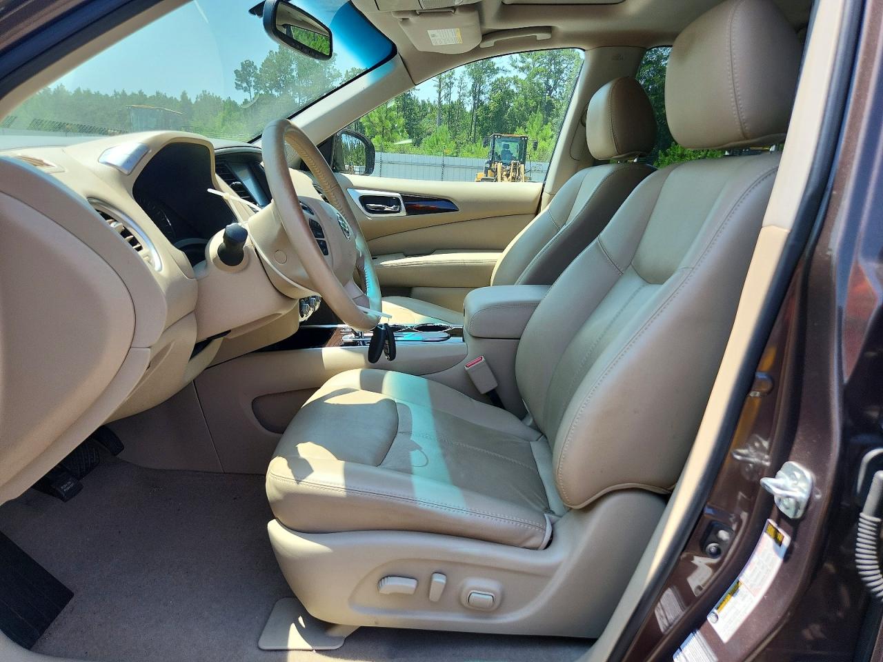 2015 Nissan Pathfinder Sl Gray vin: 5N1AR2MN7FC643900