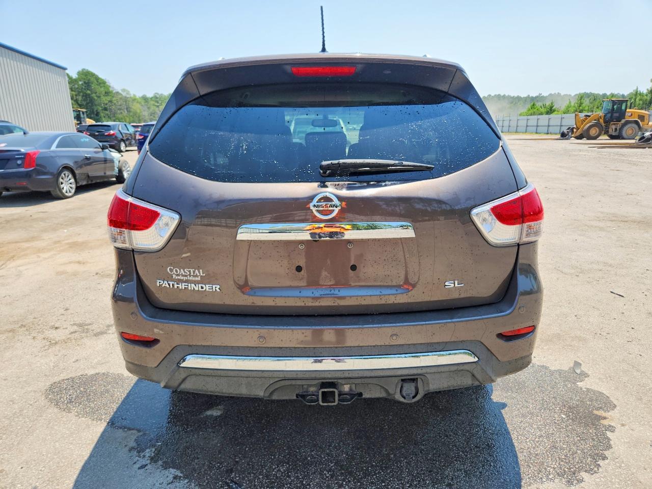 2015 Nissan Pathfinder Sl Gray vin: 5N1AR2MN7FC643900