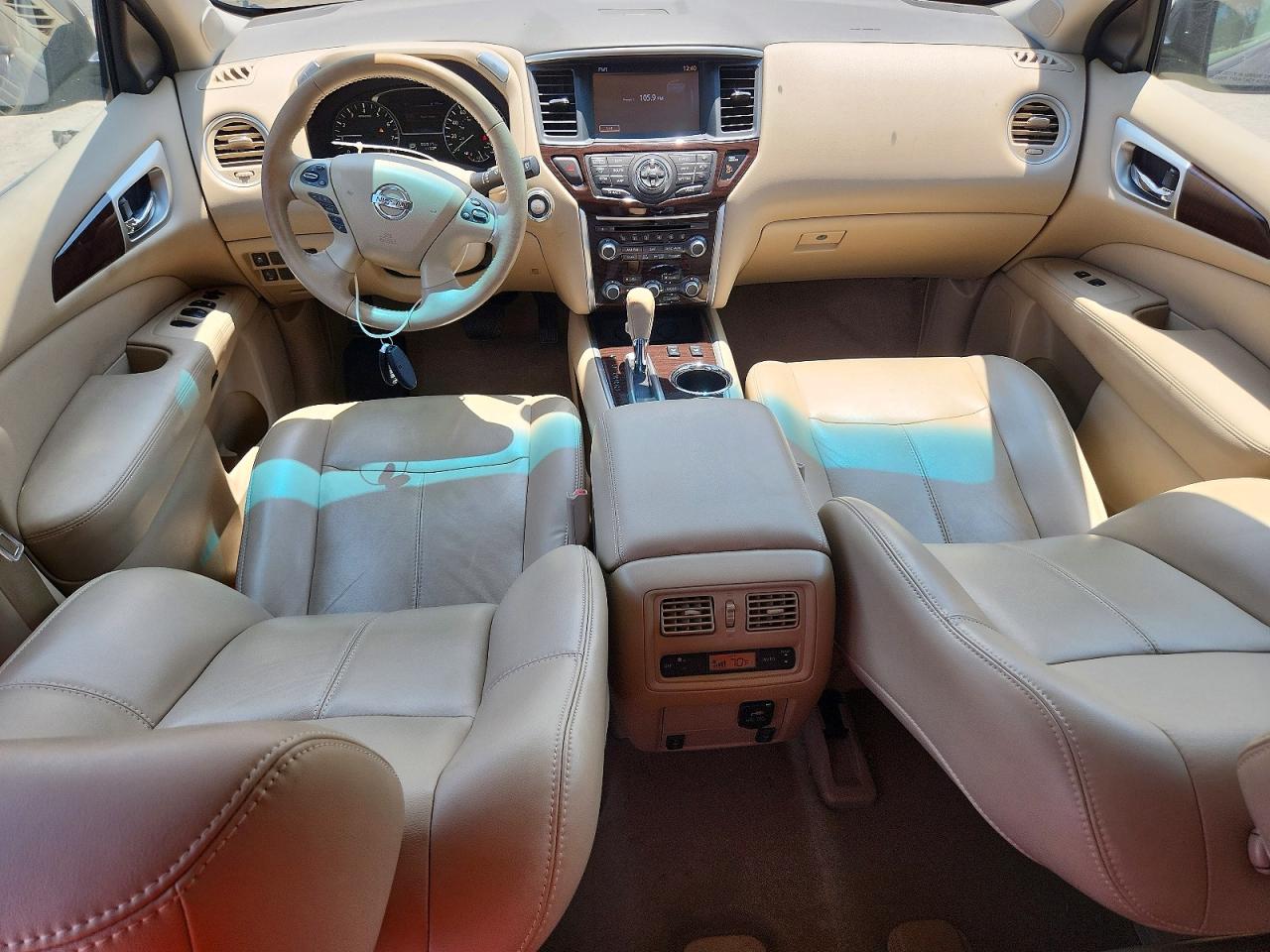 2015 Nissan Pathfinder Sl Gray vin: 5N1AR2MN7FC643900