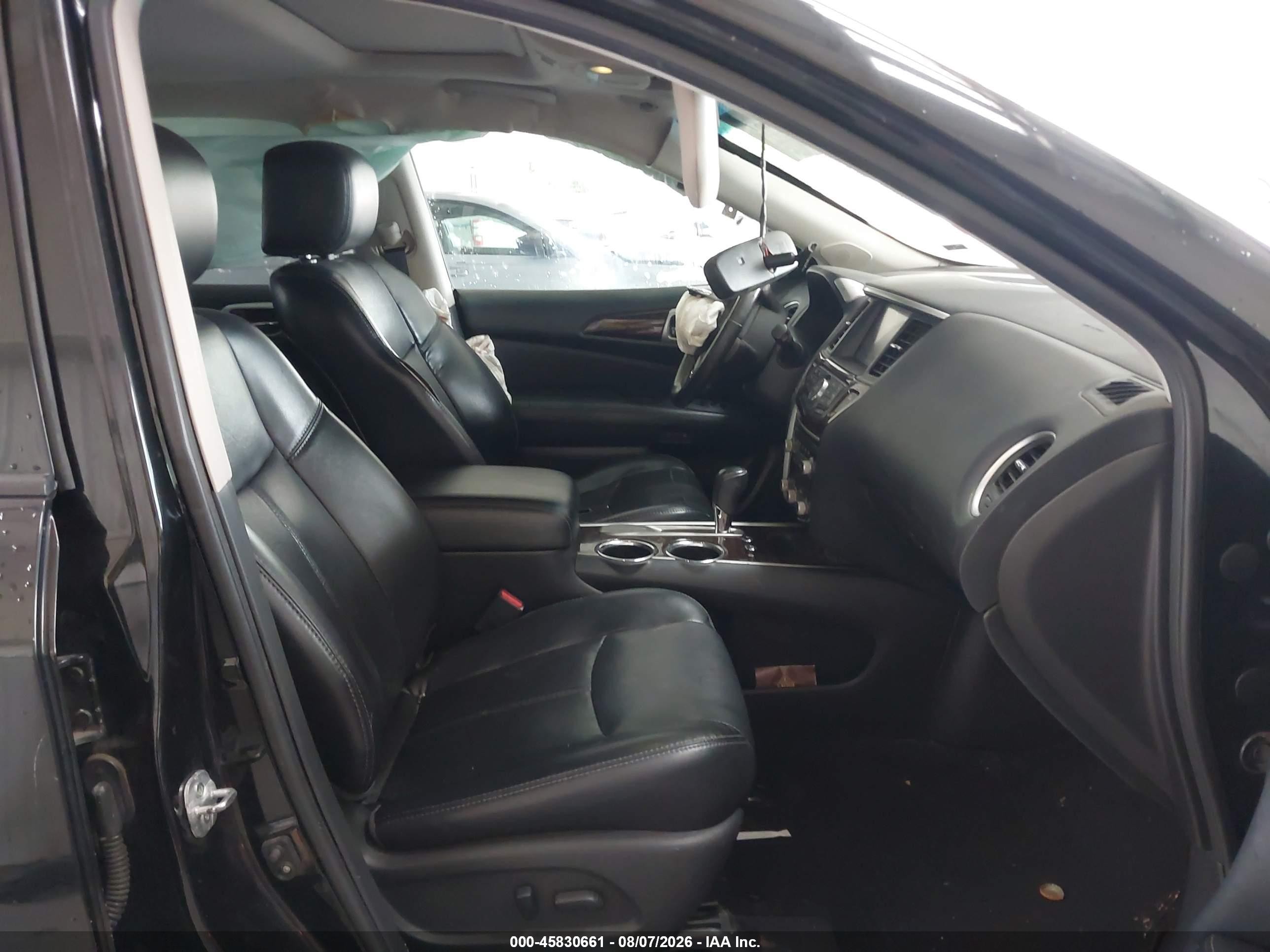 2015 Nissan Pathfinder Platinum Black vin: 5N1AR2MN7FC666240