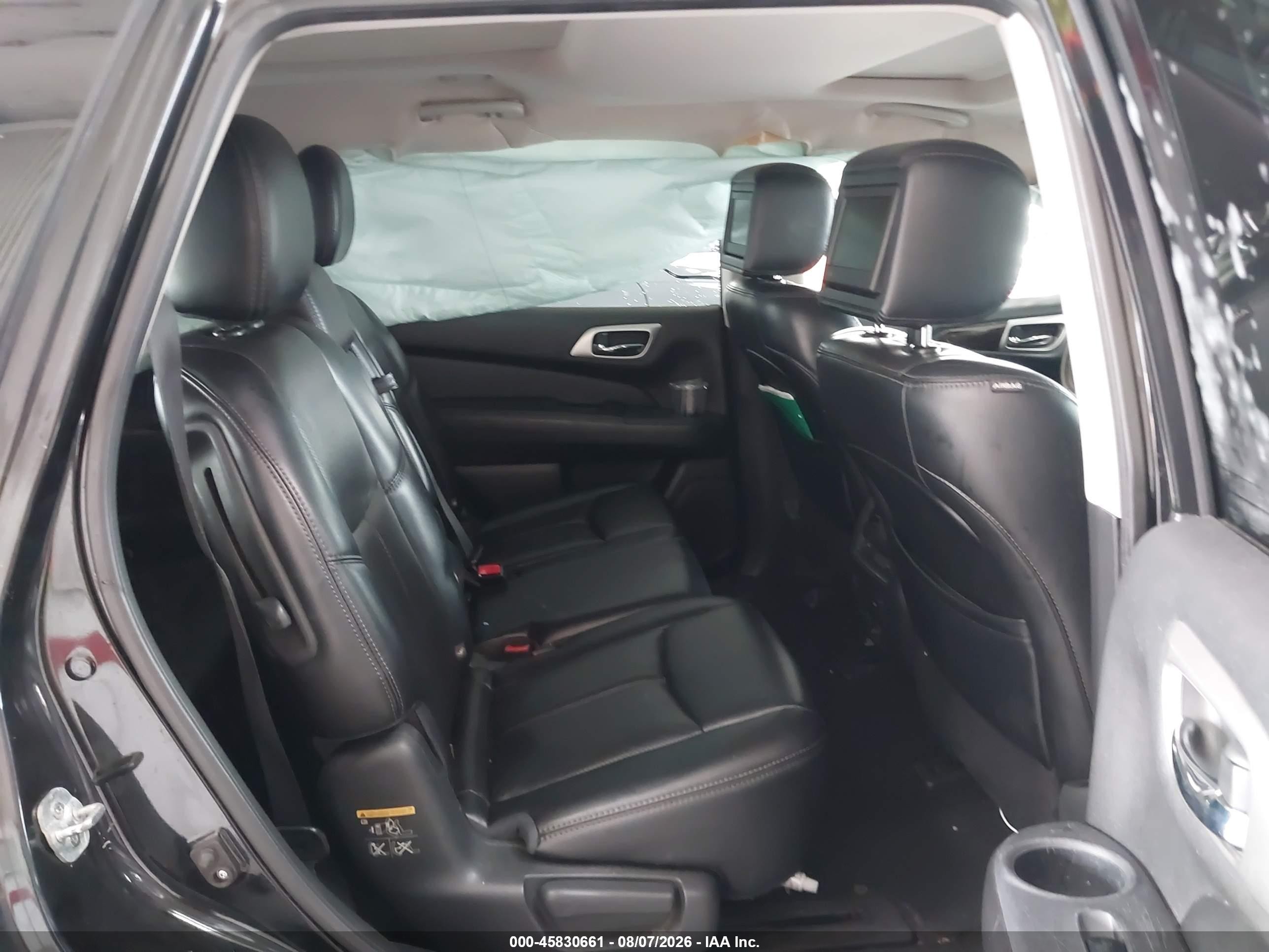 2015 Nissan Pathfinder Platinum Black vin: 5N1AR2MN7FC666240