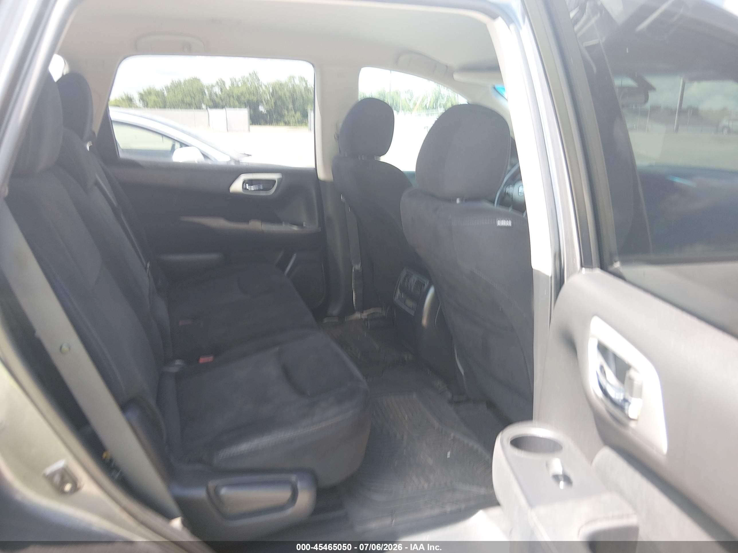 2015 Nissan Pathfinder S Gray vin: 5N1AR2MN7FC689209