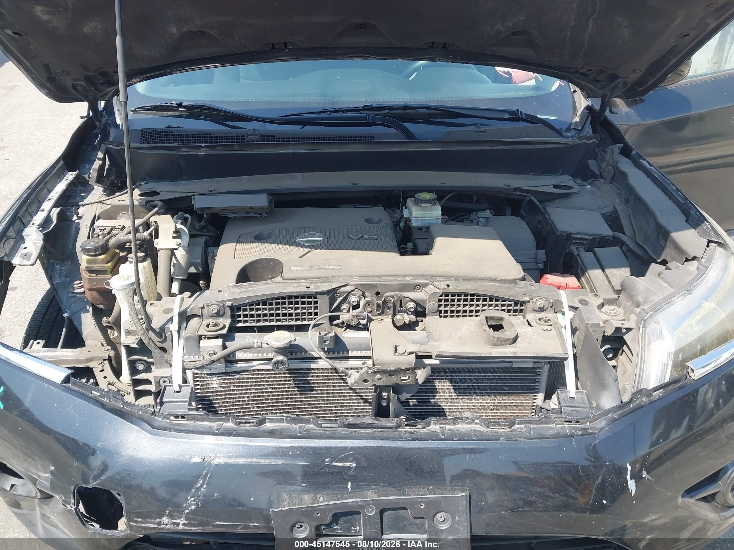 2015 Nissan Pathfinder S Черный vin: 5N1AR2MN7FC713007