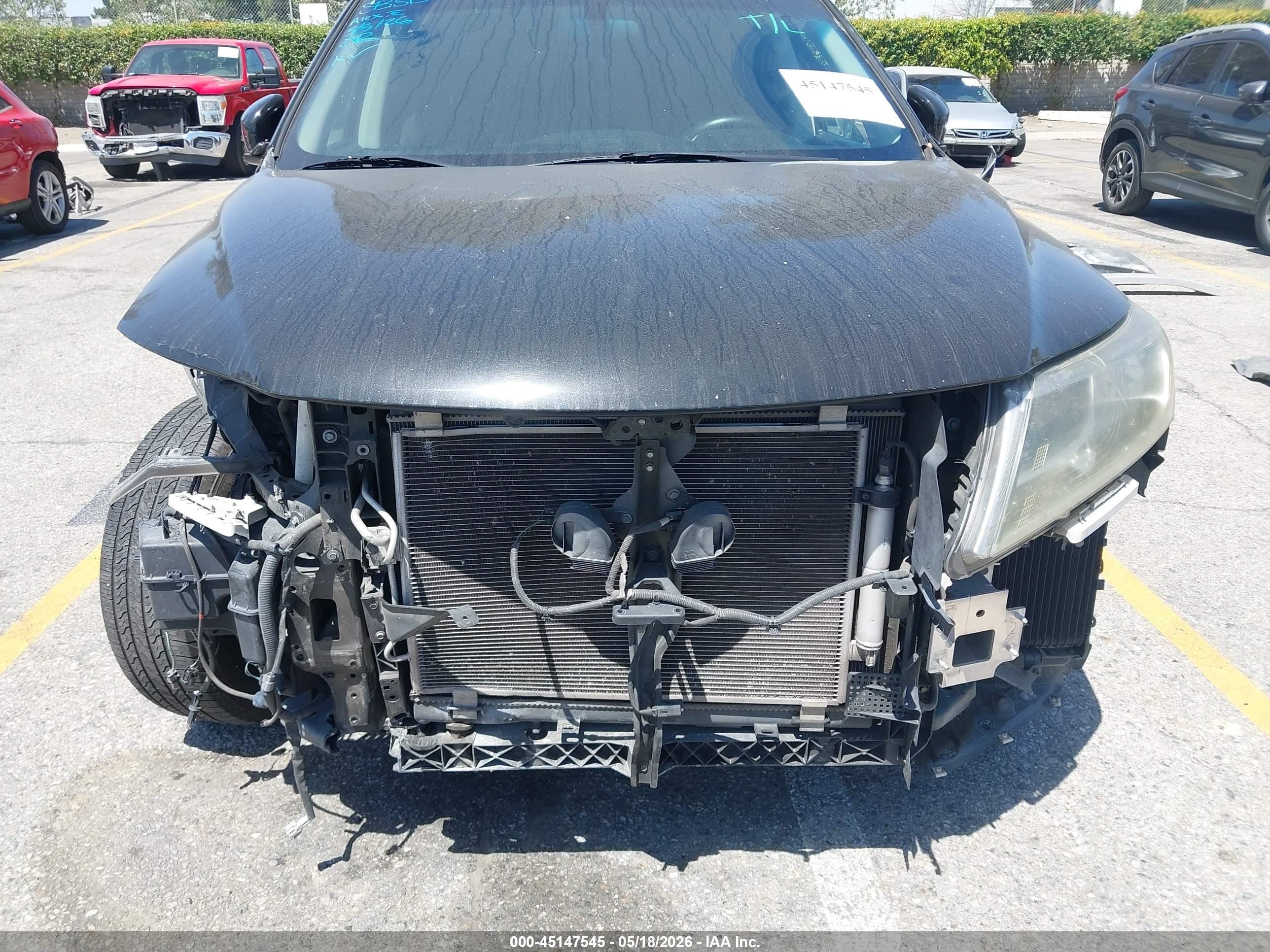 2015 Nissan Pathfinder S Черный vin: 5N1AR2MN7FC713007