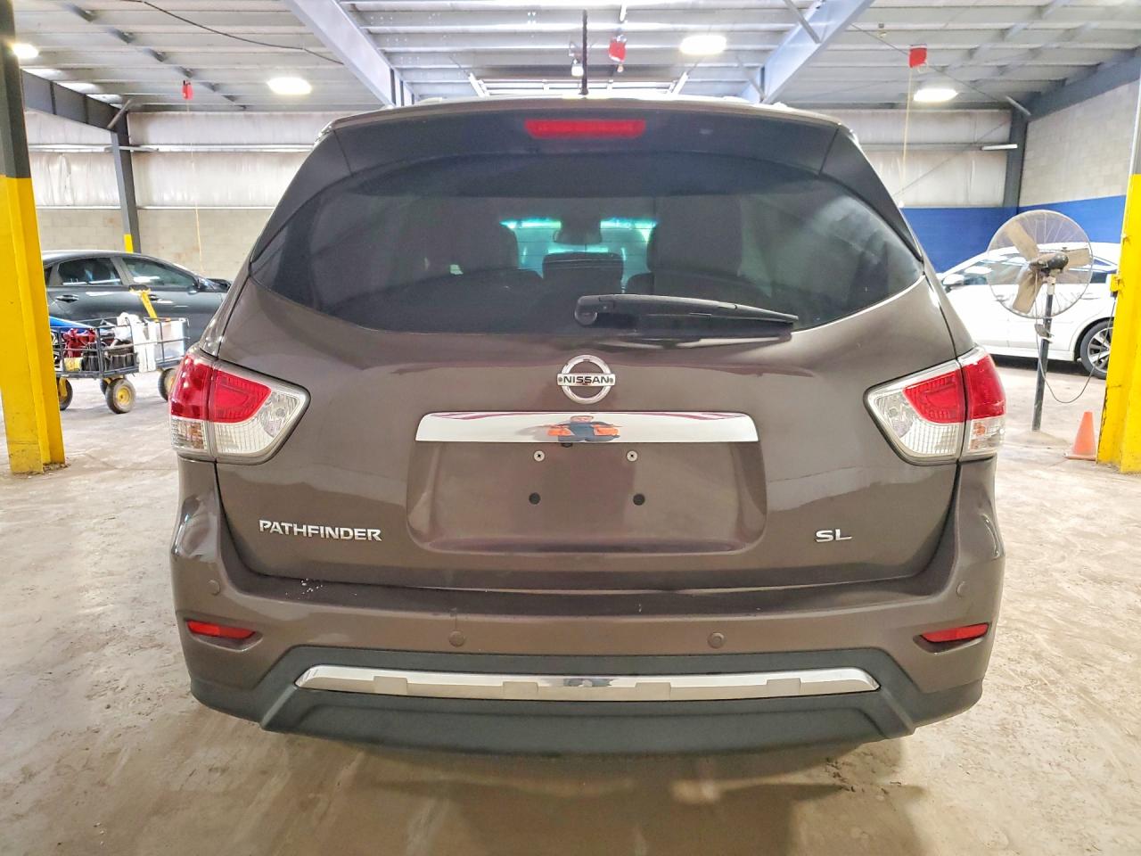 2015 Nissan Pathfinder Sl Gray vin: 5N1AR2MN7FC717882