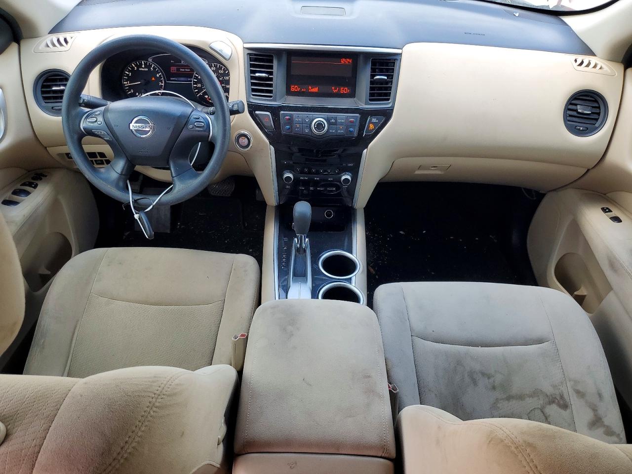2016 Nissan Pathfinder S Red vin: 5N1AR2MN7GC608856