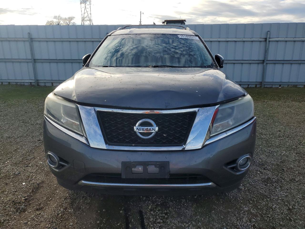2016 Nissan Pathfinder S Gray vin: 5N1AR2MN7GC663761