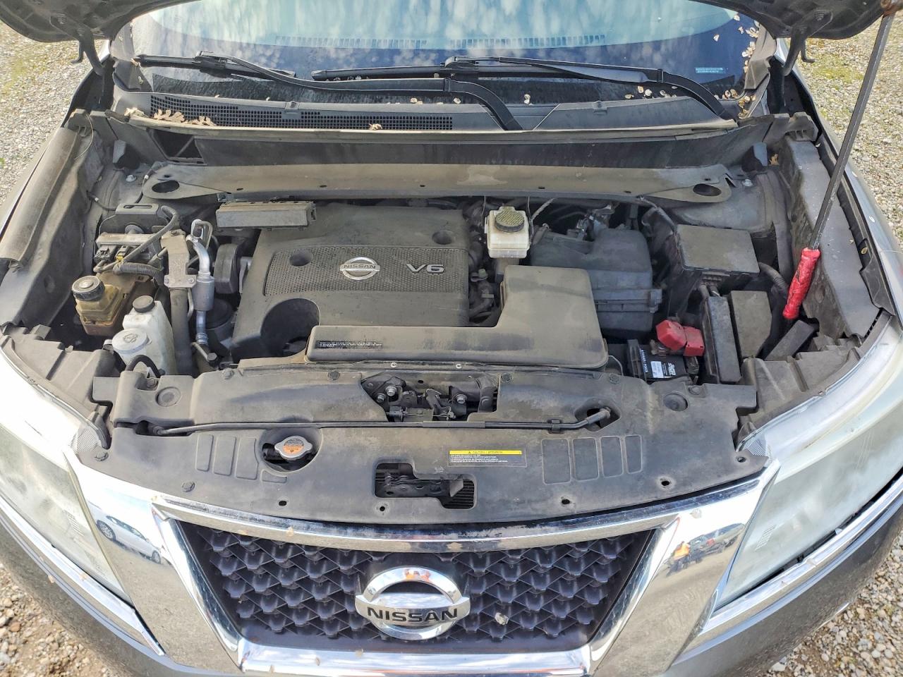 2016 Nissan Pathfinder S Gray vin: 5N1AR2MN7GC663761