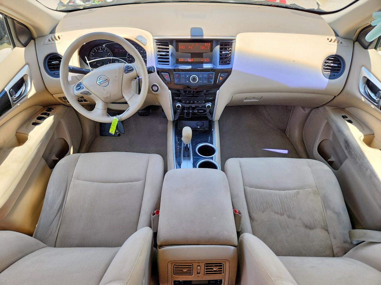 2013 Nissan Pathfinder S Tan vin: 5N1AR2MN8DC621045