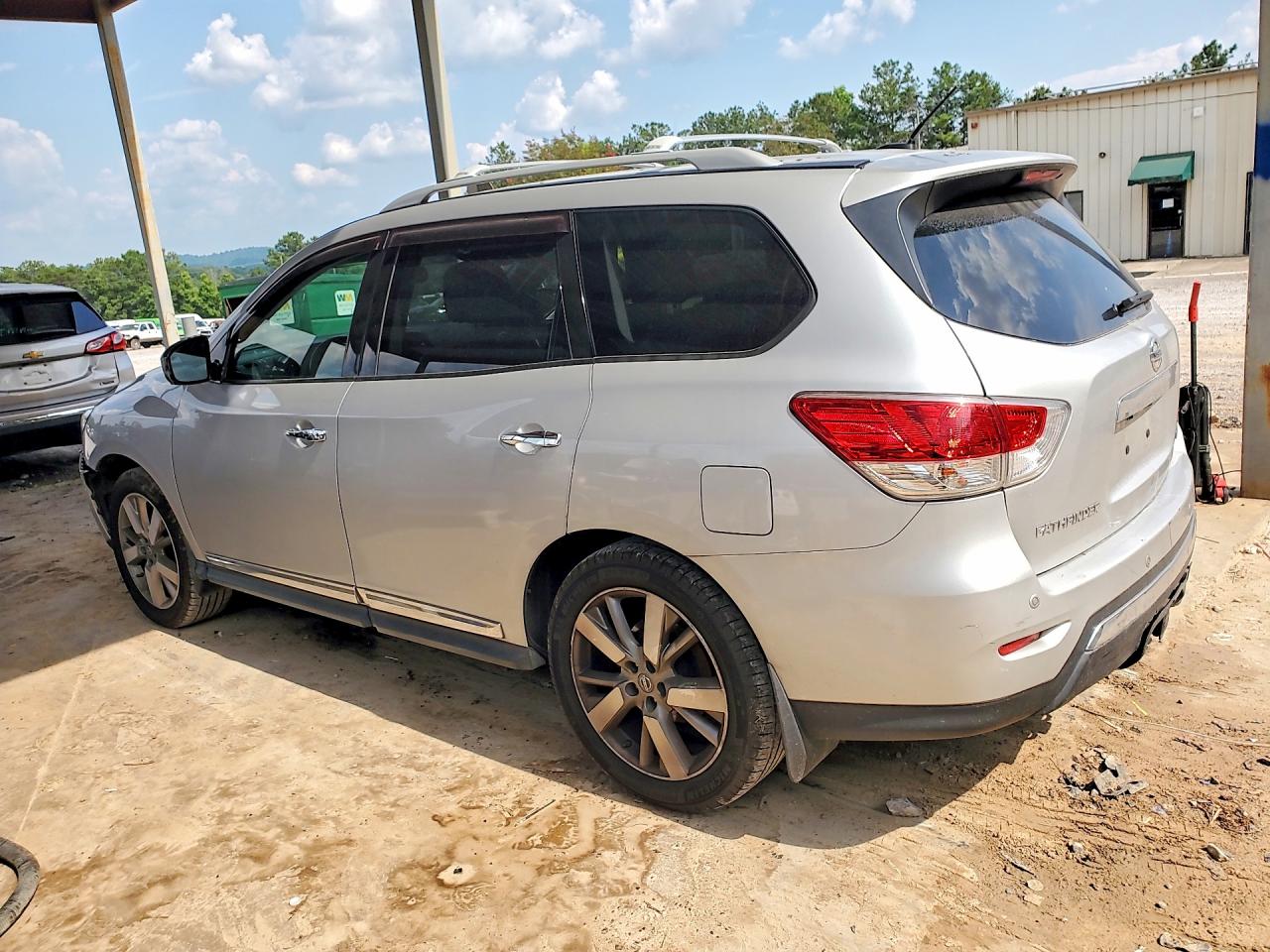 2013 Nissan Pathfinder S Серебряный vin: 5N1AR2MN8DC621451