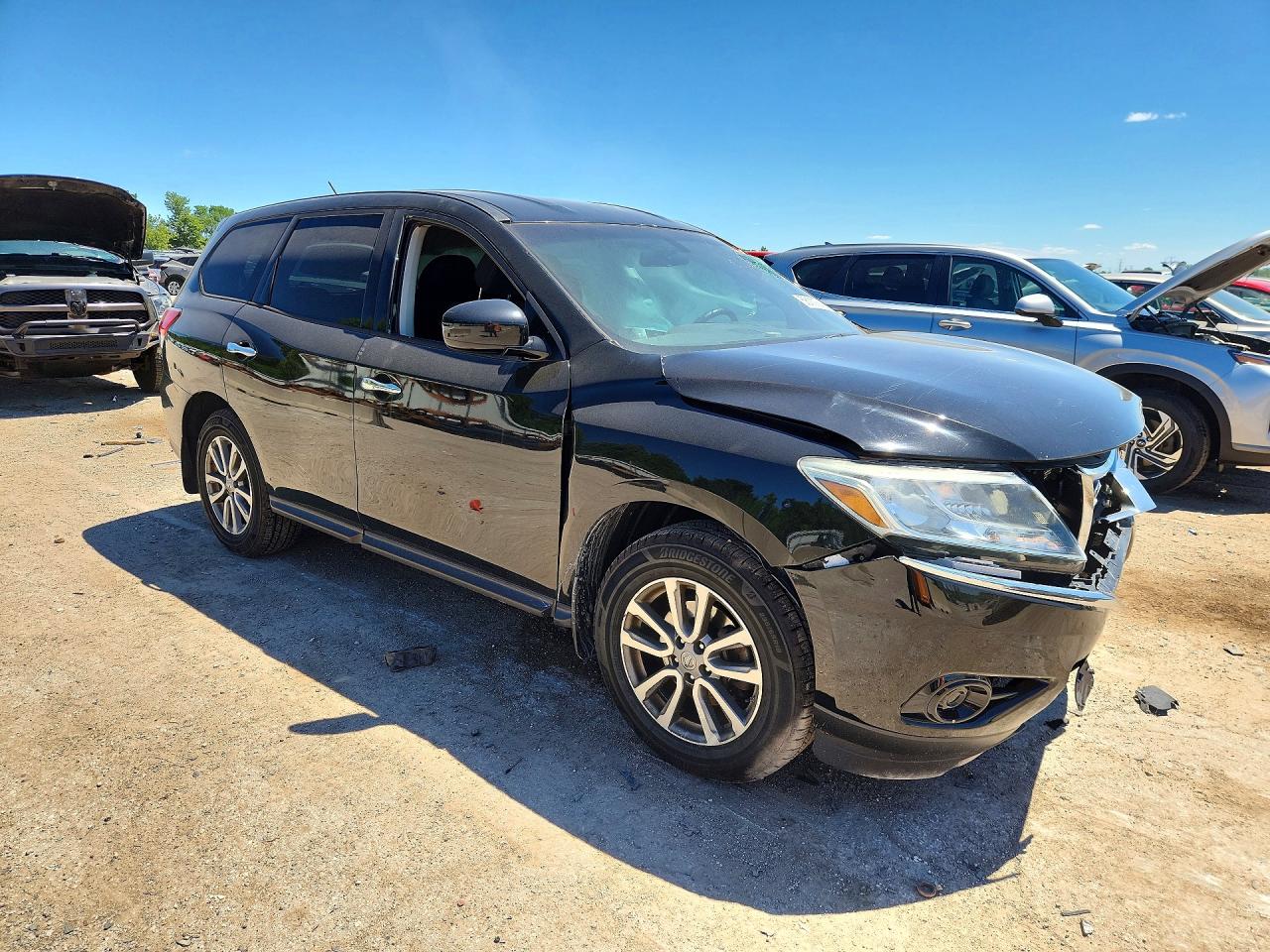 2013 Nissan Pathfinder S/sv/sl/platinum Black vin: 5N1AR2MN8DC683111