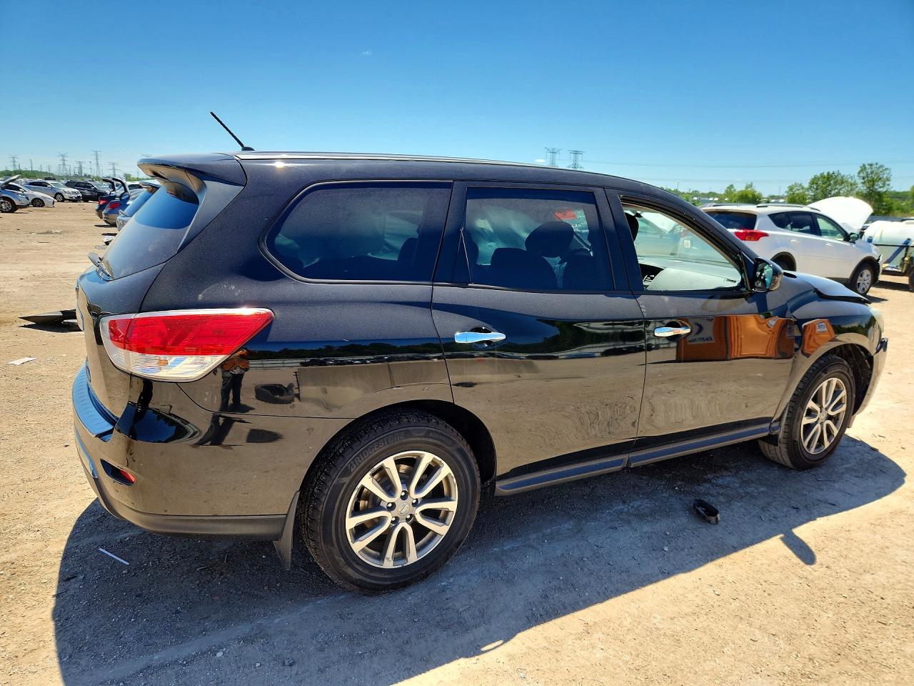 2013 Nissan Pathfinder S/sv/sl/platinum Black vin: 5N1AR2MN8DC683111