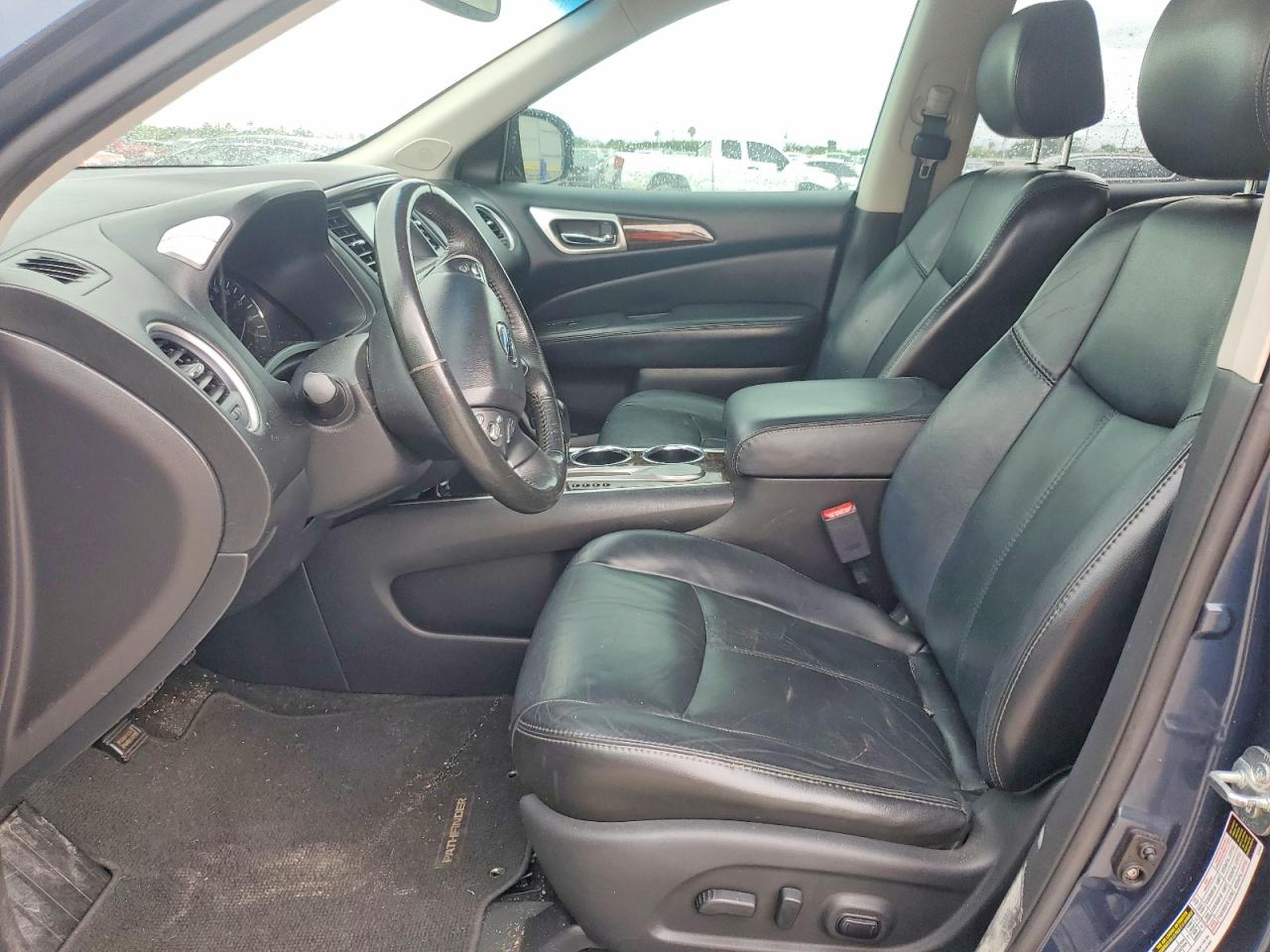2014 Nissan Pathfinder S Blue vin: 5N1AR2MN8EC617854
