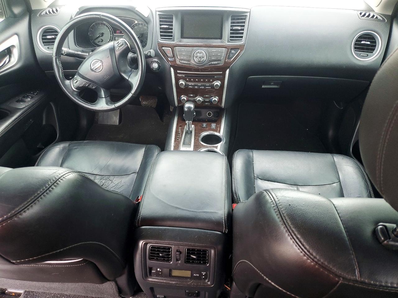 2014 Nissan Pathfinder S Blue vin: 5N1AR2MN8EC617854