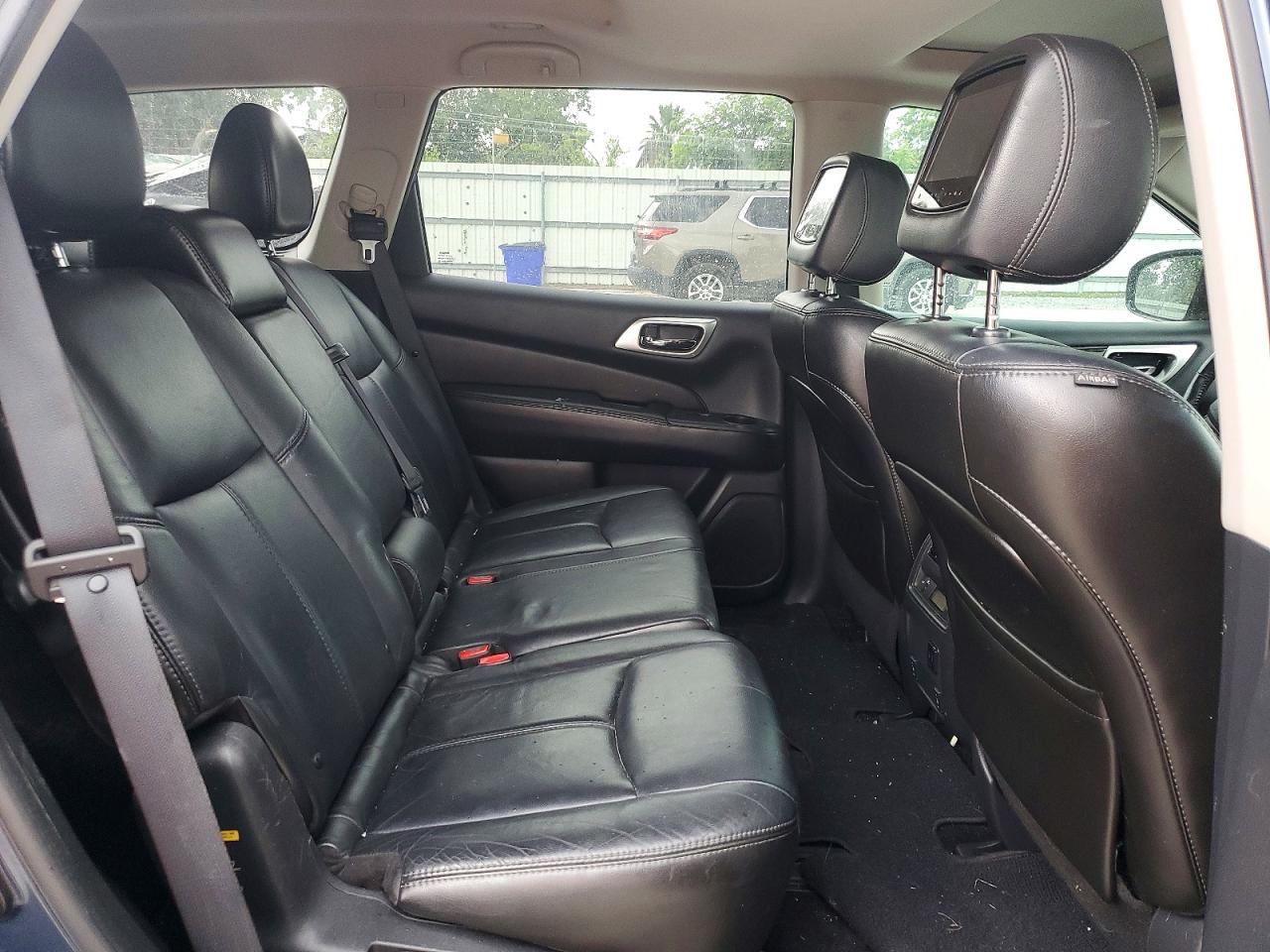 2014 Nissan Pathfinder S Blue vin: 5N1AR2MN8EC617854