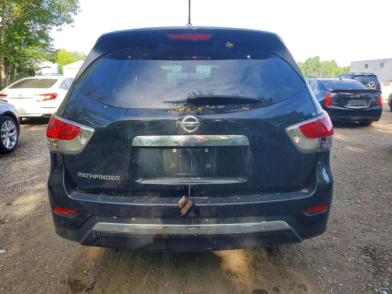 2014 Nissan Pathfinder S Black vin: 5N1AR2MN8EC629485