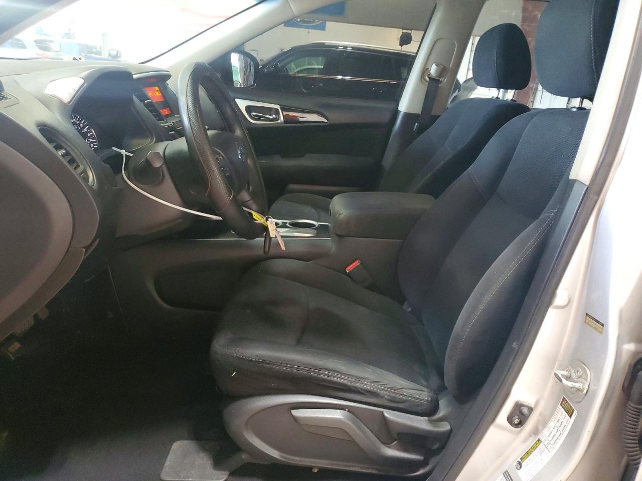 2014 Nissan Pathfinder S Gray vin: 5N1AR2MN8EC633326