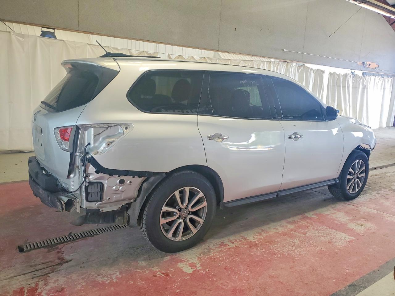 2014 Nissan Pathfinder S Gray vin: 5N1AR2MN8EC633326